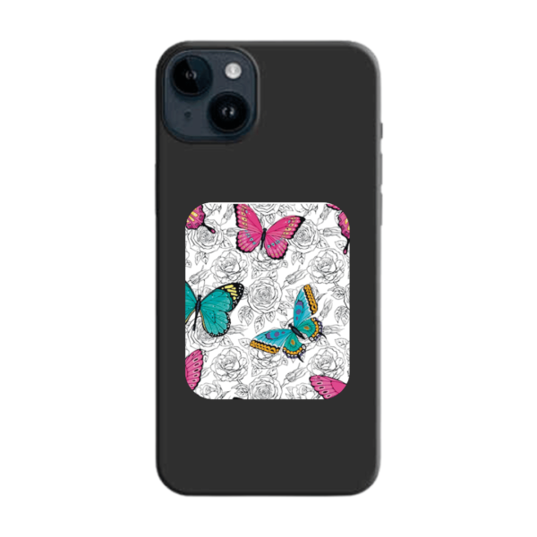 SP  MARIPOSAS Este diseño de nuestro StickyPhones está pensado para todo aquel amante de los animales y en especial, de las mariposas. A quién no le gusta customizar su teléfono con su animal favorito. Ahora puedes hacerlo comprando este StickyPhones y luciendo tu teléfono allá donde vayas con este diseño actual y moderno. 