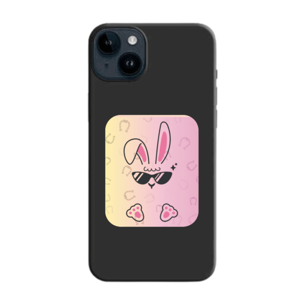 SP  FUNNY RABBIT Este diseño de nuestro StickyPhones está pensado para todo aquel amante de los animales y en especial, de los conejos. A quién no le gusta customizar su teléfono con su animal o mascota favorita. Ahora puedes hacerlo comprando este StickyPhones y luciendo tu teléfono allá donde vayas con este diseño actual y moderno. 