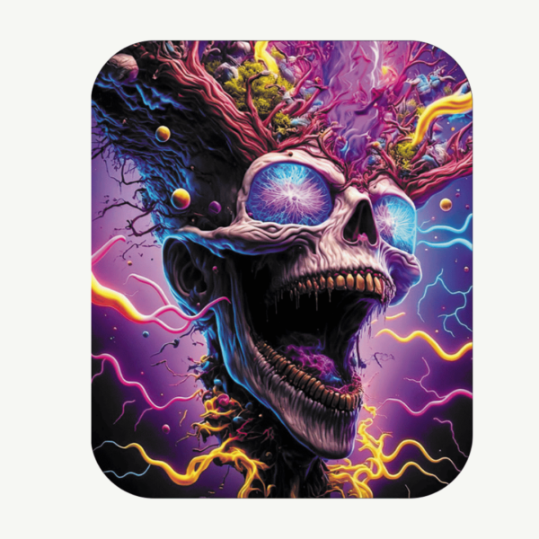 SP  CALAVERA TECNO Este diseño de nuestro StickyPhones está pensado para todo aquel amante de las expresiones y caras. A quién no le gusta customizar su teléfono con su cara, gesto o expresión favorita. Ahora puedes hacerlo comprando este StickyPhones y luciendo tu teléfono allá donde vayas con este diseño actual y moderno. 